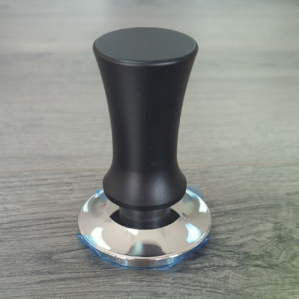 Black and Silver Coffee Tamper